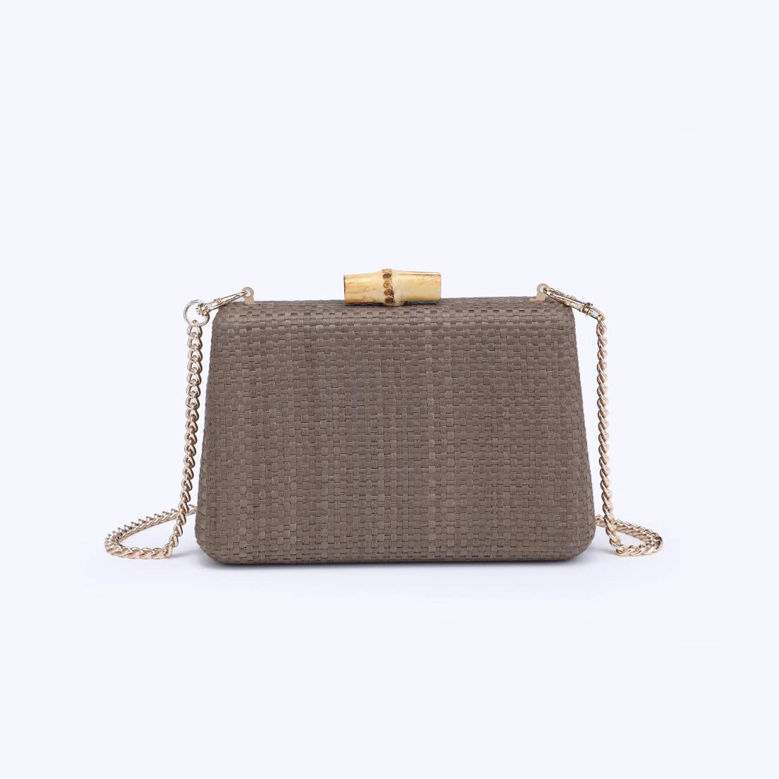 Moda Luxe Melina Evening Bag in Mocha
