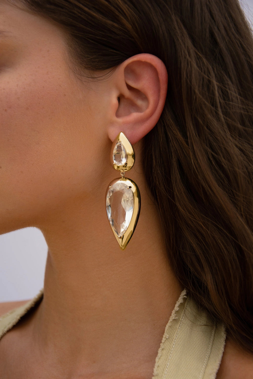 Lili Claspe Imara Quartz Earrings