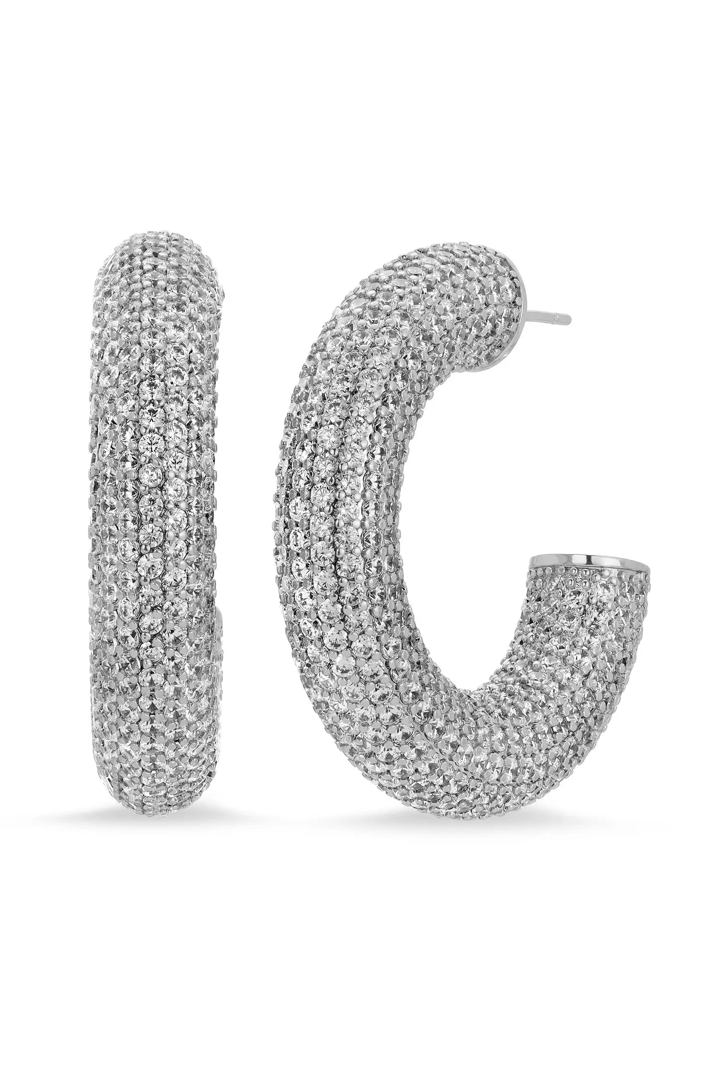 Lili Claspe Sloane Hoops in Medium